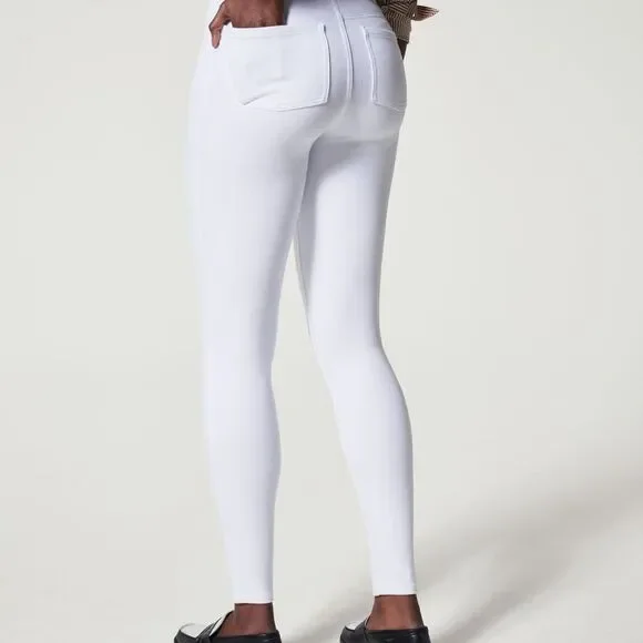 Spanx White High-Waisted Leggings Size Small/ Petite