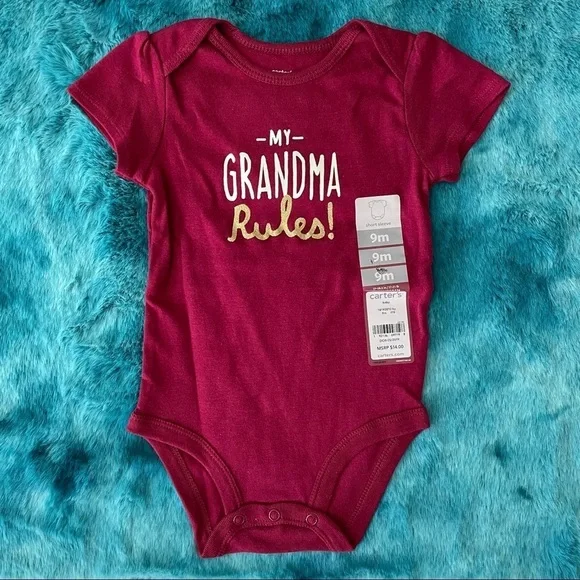 Carter’s Baby Girl Graphic Bodysuit Size 9 Months