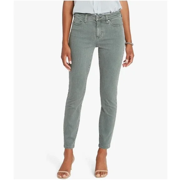 Liverpool for Nic + Zoe‎ Olivewood Skinny Jeans, Size 4