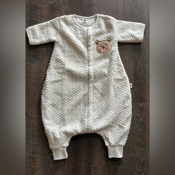 Cream Fleece Child Sleep Sack
