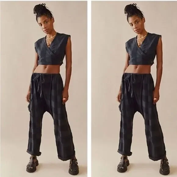 Free People Beach Island Set in Black size S