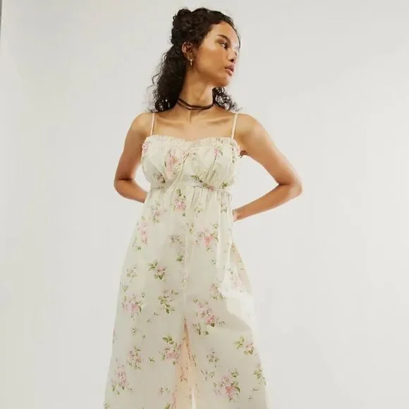 Free People x Selkie The Seashell Jumpsuit / size S