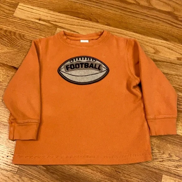 Gymboree Football Thermal Shirt