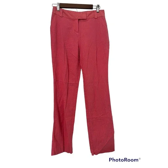 Cato Linen blend pants size‎ 4 classic pink