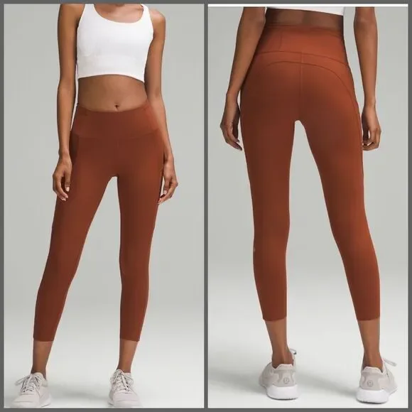 Lululemon Fast‎ High-Rise Crop 23