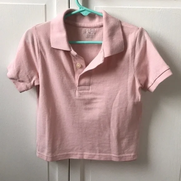 4/$30 The Children’s Place Light Pink Polo Size 18-24mo