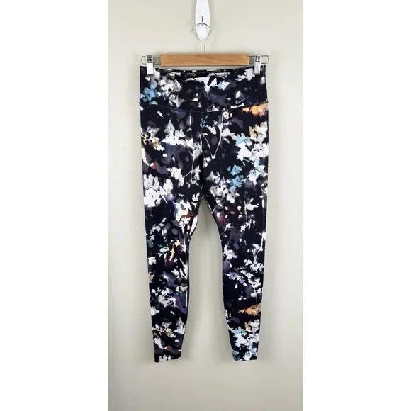 Nike Dri-Fit Women's  Mid-Rise Floral Full-Length‎ Leggings Sz Medium #560