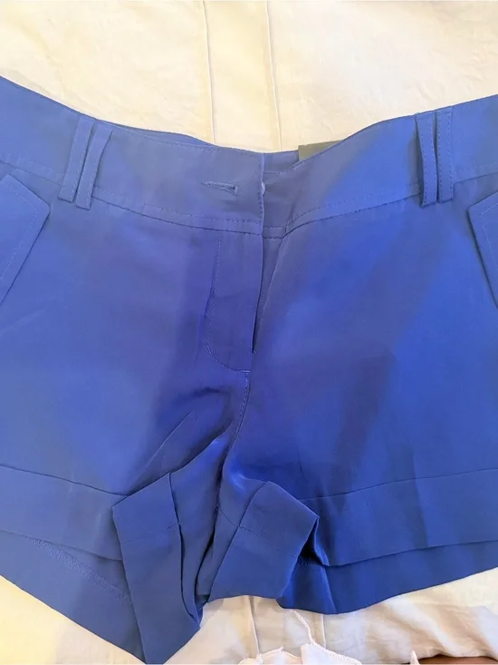 Express Royal Blue Tailored Shorts