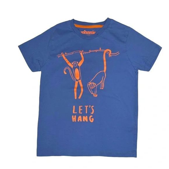 Johnnie B (Mini Boden) Let’s‎ Hang Monkey Tee