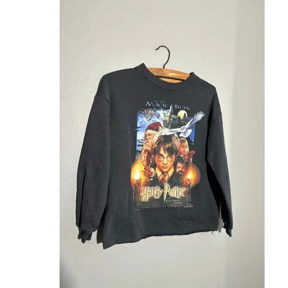 Harry Potter x H&M‎ Kids Boys Sweatshirt Graphic Shirt Pullover Black Size 16/18