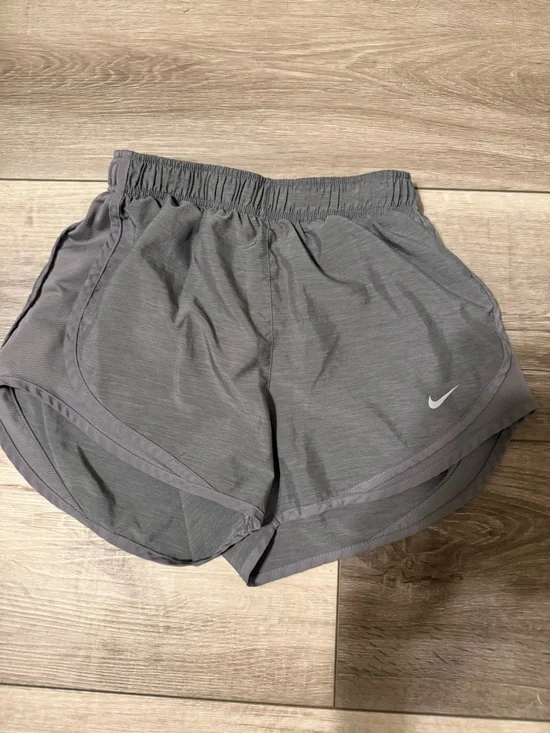 Nike Women's Gray Athletic Running Shorts