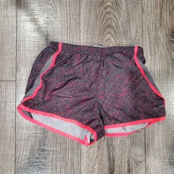 Girls Champion Athletic Shorts Size 12 Red and Black Shorts