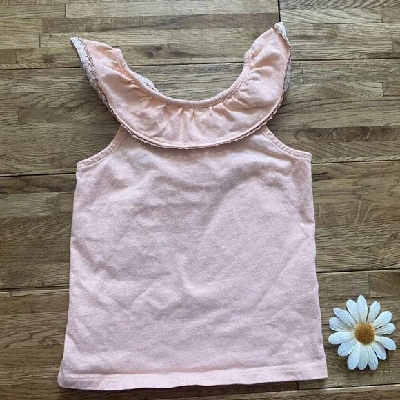 Janie And‎ Jack Orange Sleeveless Shirt Size 4