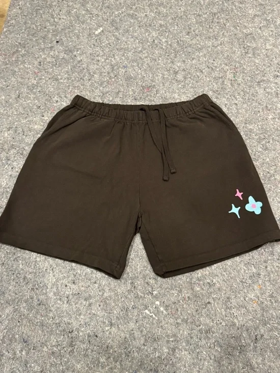 Mega Yacht Los Angeles Women's Designer Sweat Shorts‎ Comfy Style Size S Small