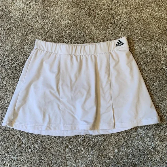 Adidas‎ Athletic Skort White - size m