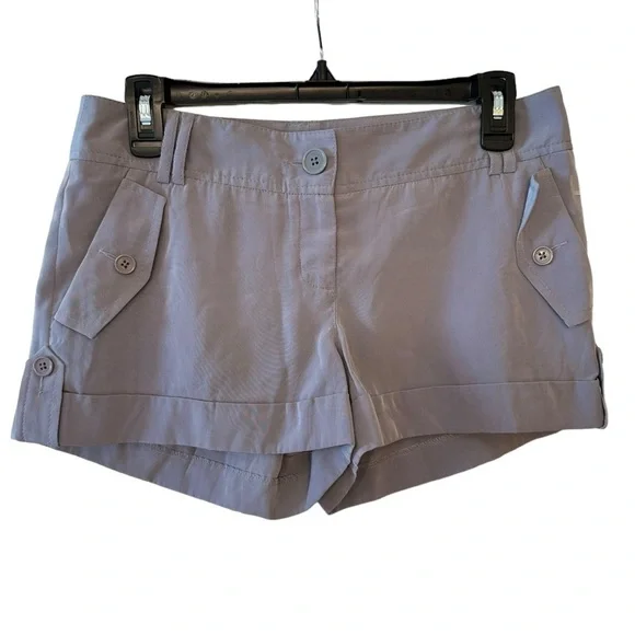 Express Satiny Finish Cuffed Shorts size 2