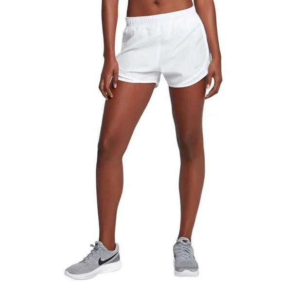 Nike Tempo Athletic‎ Shorts Womens S White Training Performance Running Yoga