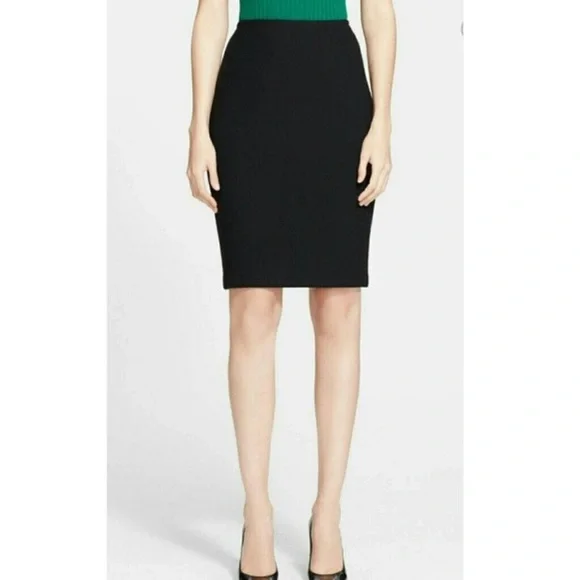 ST JOHN BASICS skirt, black, 8‎