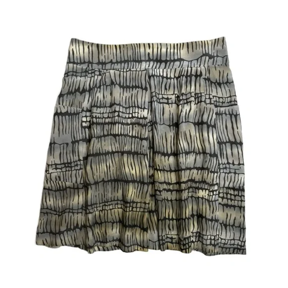 Vena Cava Mini Skirt Women’s Size‎ 6 Tan 100% Silk $34