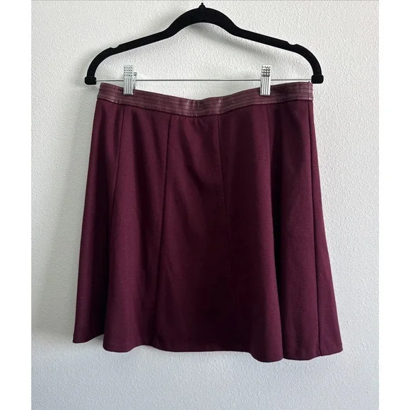The Limited Skirt A-Line Maroon mini Holiday classic School Girl‎ Womens size 4