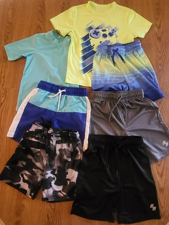 Boys Swim Set and Shorts Bundle The Childrens Place Size 5/6