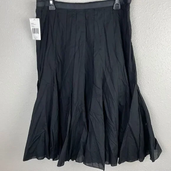 NWT Luciano Dante Black Skirt Size 10