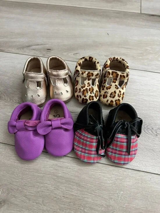 4 pairs Size 1 Size 2 lots Baby Shoes Lots Flash Sale toddler Shoes Sandals