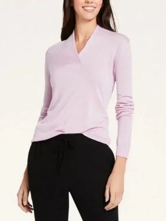 Brooks Brothers Silk Cashmere Shawl Neck Sweater. Size Small.
