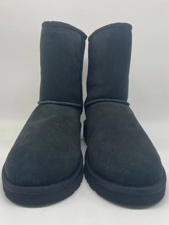 UGG CLASSIC BOOTS BLACK US BIG KIDS SIZE 6 # 5251Y K