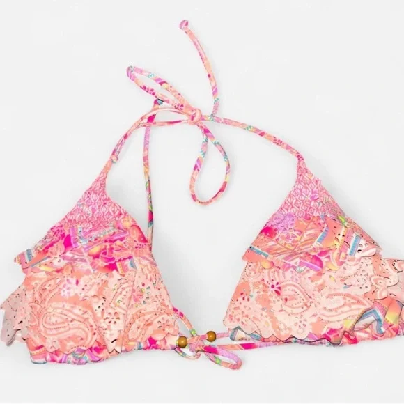 Victoria's Secret Pink Multicolor Bikini Top