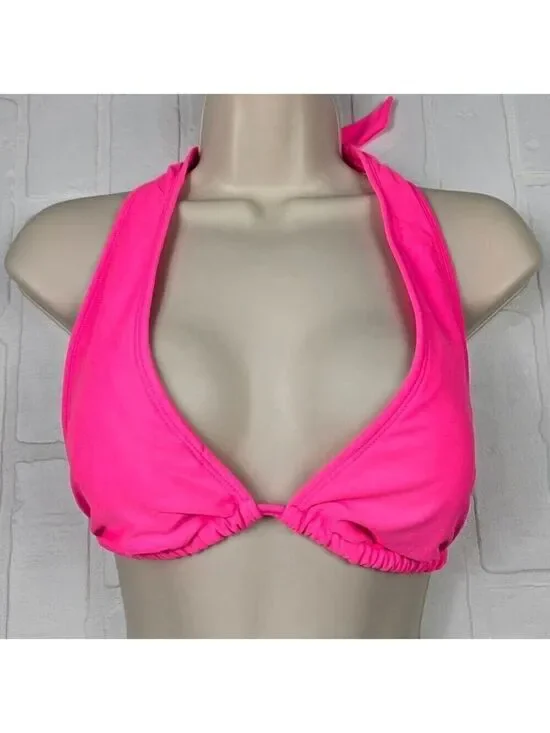 Wild Fable Pink Triangle Bikini Top XS