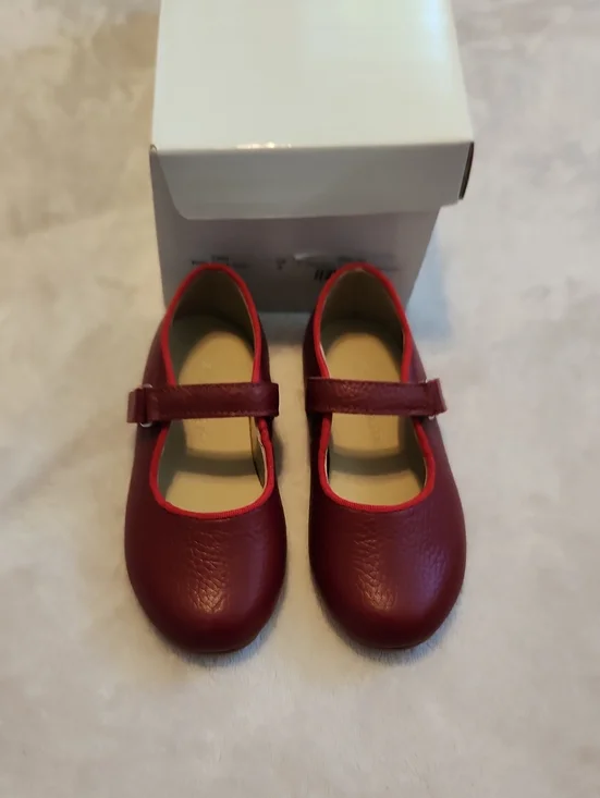 Girls' Mary Jane Shoes in Red