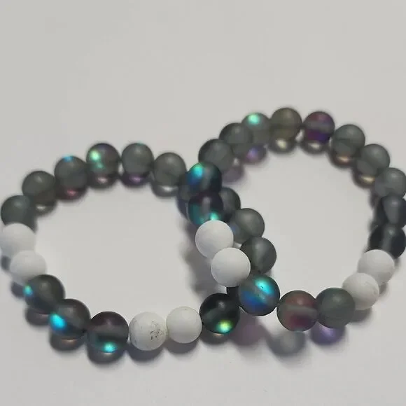 Elegant Multicolor Beaded Bracelet Set
