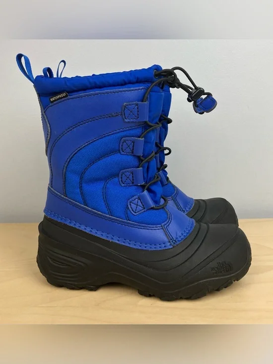 The North Face Boys Kids Size 1.0 Alpenglow IV Insulated Waterproof Winter Boots
