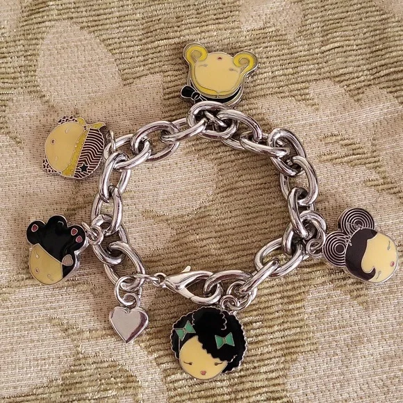 Vintage Gwen Stefani Harajuku Lovers Charm Bracelet