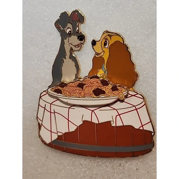 Disney Pin Lady Tramp‎ Spaghetti Dinner Guest PARIS Artist Proof AP DLP 170348