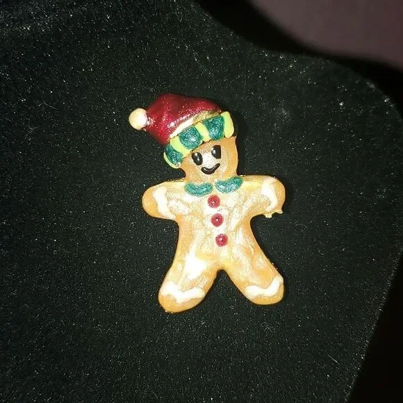Christmas Ginger Bread Pin, Cute Little Piece. NWOT.