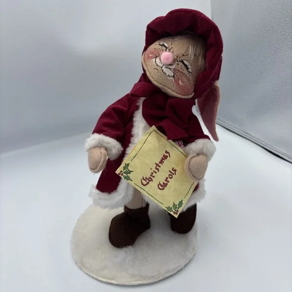 Vintage 1998 Annalee Bunny‎ Figurine Doll 10