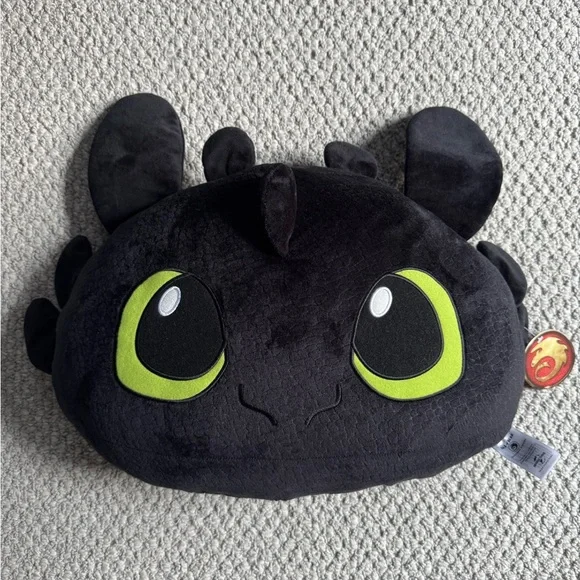 Toothless Plush Pet Bed Pillow