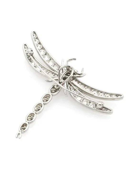 Tiffany & Co Brooch Dragon Fly Enchanted Large Pt950