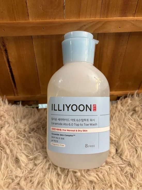 Brand new sealed Illyoon Ceramide Ato 6.0 Top To Toe Wash 8 Chemical free 16.9oz