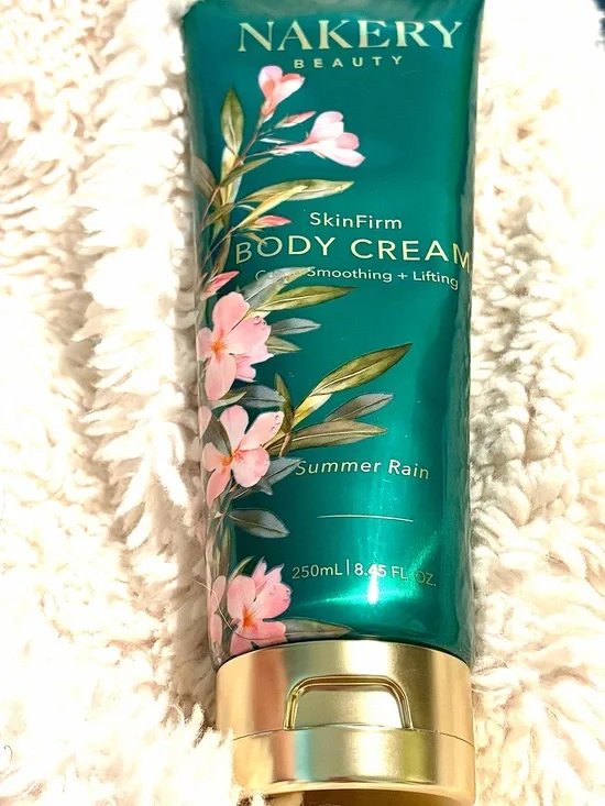 Nakery Beauty Skin Firm Body Cream Summer Rain 8.45 oz