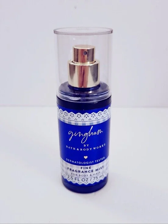 ⭐4/$15 Bath & Body Works Gingham Fine Fragrance Mist