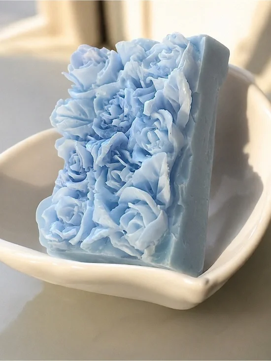 Jasmine lemon soap 2x3in 4oz donkey milk & shea butter