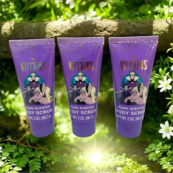 Disney Villains Grape Scented Purple Body Scrub