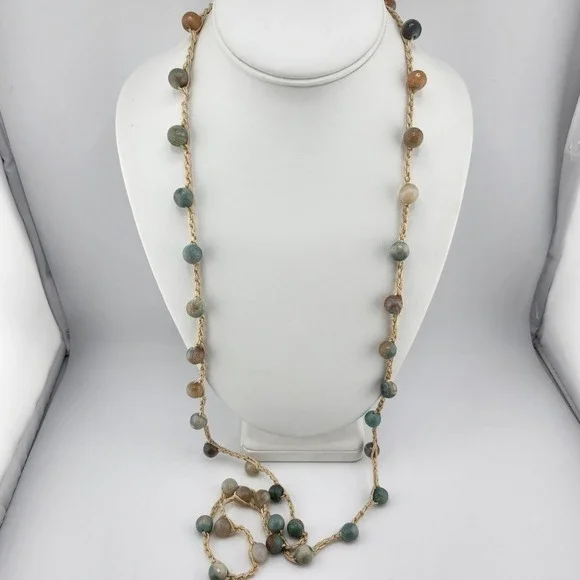 Stone Wrap Necklace/ Bracelet‎