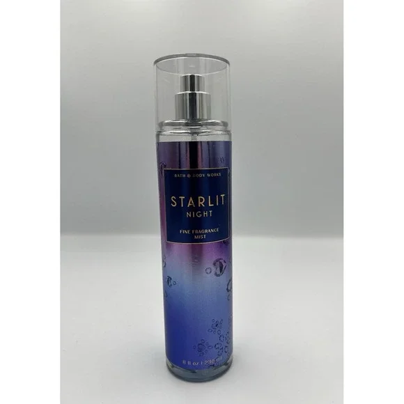 Bath & Body Works Starlit Night Fragrance Mist Discontinued 8 fl oz BBW