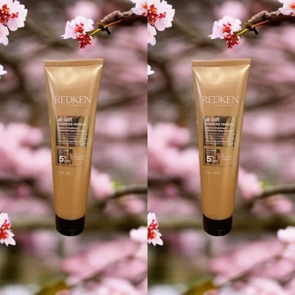 REDKEN All Soft Moisture Restore Leave-In Treatment 5.1 oz - 2 units