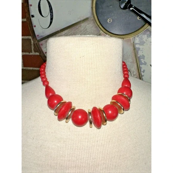 Unbranded Graduated Bead Necklace Women 22