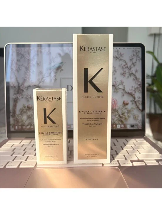 KERASTASE Hair Oil Full size + Travel size
